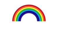 Classic Rainbow Women's T-Shirt - White - XL - White