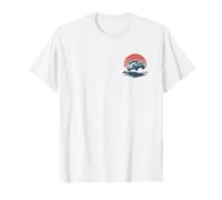Classic Rally Car Design Modern and Minimalist Pocket Style T-Shirt