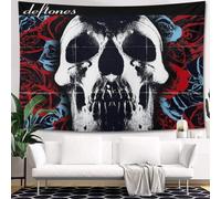 Classic Rap Deftones Metal 1989s Tapestry 40x60 Inch Wall Hanging Home Decor For Bedroom Livingroom As Wall Art