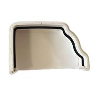 Classic RCE51 Ogee Gutter STOPEND White Left Hand M a rley