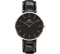 Classic Reading 40mm- female- Daniel Wellington- Watches- Black- ONE SIZE- Accessories ONE SIZE