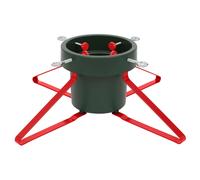 Classic Real Christmas Tree Stand - 5.5in - Green/Red Harbour Housewares Green One Size