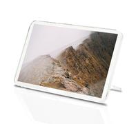 Classic Rectangle Magnet with Stand - Helvellyn Mountain Lake District Hiking - Fridge Locker Office Whiteboard Toolbox #52958