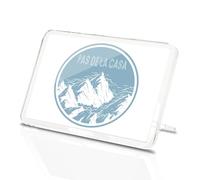 Classic Rectangle Magnet with Stand - Pas De La Casa Mountains Travel Skiing - Fridge Locker Office Whiteboard Toolbox #59939
