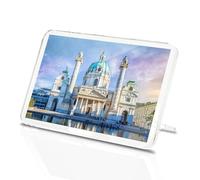 Classic Rectangle Magnet with Stand - St. Charles's Church Vienna Austria Baroque - Fridge Locker Office Whiteboard Toolbox #53440
