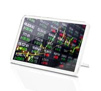Classic Rectangle Magnet with Stand - Stock Market Chart Stocks Shares Trade - Fridge Locker Office Whiteboard Toolbox #52150