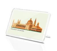 Classic Rectangle Magnet with Stand - University of Oxford Travel College Education - Fridge Locker Office Whiteboard Toolbox #58864