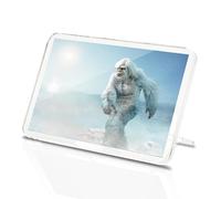 Classic Rectangle Magnet with Stand - Yeti Abominable Snowman Monster Snow - Fridge Locker Office Whiteboard Toolbox #53592