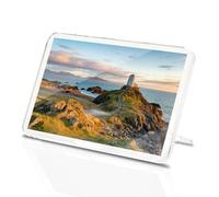 Classic Rectangle Magnet with Stand - Ynys Llanddwyn Island Anglesey Wales - Fridge Locker Office Whiteboard Toolbox #52552