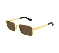 Classic Rectangular Sunglasses - unisex - Bottega Veneta - Sunglasses - Yellow - 53 MM - Accessories 53 MM