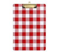 Classic red and white pattern police officer waterproof notes for softball coaches notes teacher size 9x12