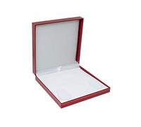 Classic Red Leatherette Jewellery Boxes (Large Set Box)
