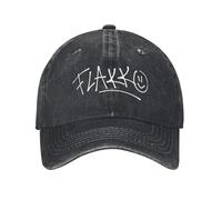 Classic Rels B Flakk Smile Baseball Caps Casual Distressed Cotton Boys Don't Cry Sun Cap Unisex Style Outdoor Workouts Soft Hats Cap