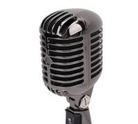 Classic Retro Dynamic Vocal Microphone, Cordless Cardioid Pickup Mic with Noise Reduction, Old Vintage Dynamic Vocal Mic, Ideal for Stage Performance