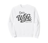 Classic Retro Epic Wife Since 1996 30th Wedding Anniversary Sweatshirt