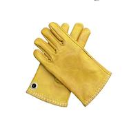 Classic Retro Motorcycle Leather Gloves Fashion Car Driving Riding Glove Soft Vintage Old Chopper Bobber Garage, L