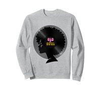 Classic Retro Soul Funk Music Afro Vinyl Record Style Tee Sweatshirt