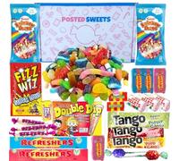 Classic Retro Sweet Hamper, Gift Box of Pick and Mix Candy From Posted Sweets, A Present for Anyone, Birthday, Christmas