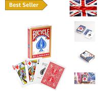 Classic Rider Back Gold Standard Cards - Superior Finish, Red or Blue Deck