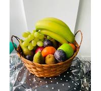 Classic Ripes Fruit Basket - Fruit Gift Baskets and Gift Hampers with Next Day UK delivery with Personal Message attached