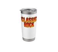 Classic Rock Fire Stainless Steel Insulated Tumbler