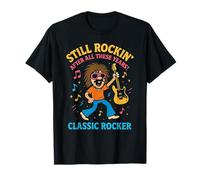 Classic Rock Music Lover Musician 1970s 1980s 1990s For men T-Shirt