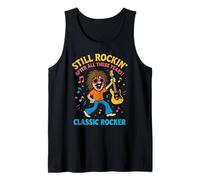 Classic Rock Music Lover Musician 1970s 1980s 1990s For men Tank Top