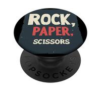 Classic Rock Paper Scissors for All Ages PopSockets Adhesive PopGrip