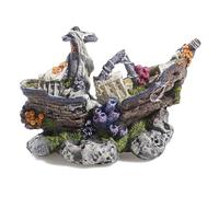 CLASSIC Romantic Wrecked Galleon 250mm Aquarium Ornament