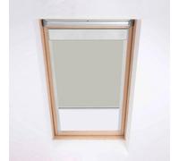 Classic Roof Blind Window Code (7, 804 & U04) Stone For Velux Roof Windows, Blackout Blind