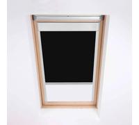 Classic Roof Blinds for Velux Roof Windows, Blackout Blind, Window Code CK04 Black