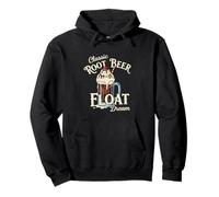 Classic Root Beer Float Dream Funny Dessert Lover Pullover Hoodie