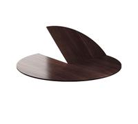 Classic Round Folding Table 120-200cm Diameter Wooden Brown Seats 10-20 Portable & Versatile for Dining Events Outdoor Use Space-Saving Design