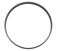 Classic Round Picture Frame Collage Wall Mounted Circular Photo Frame Black 39.3X3.5X3.5CM