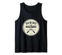 Classic Rowing is My Retirement Plan Rowing Lover Tank Top