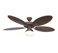 Ceiling fan Classic Royal Brown Cane with light