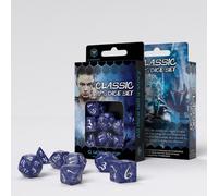 Classic RPG - Dice Set: Cobalt & White