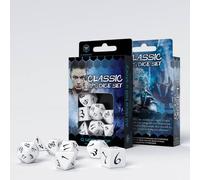 Classic RPG - Dice Set: White & Black