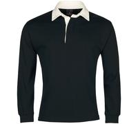Uneek UC402 Classic Rugby Shirt 280GSM Navy 2XL Colour: Navy, Size: 2X 2XL