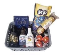 Classic Rum Miniature Gift Basket |Gift Hamper| Rum Gift | Alcohol Gift | For Her | Adult Gifts (I'm not sick of you yet)