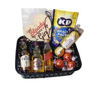 Classic Rum Miniature Gift Basket |Gift Hamper| Vodka Gift | Alcohol Gift | For Her | Adult Gifts (Bloody Gin)