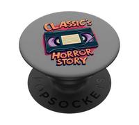 Classic’s Horror Story VHS Tape PopSockets Adhesive PopGrip