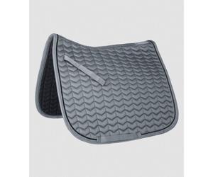 Classic Saddlepad Grey and Black - Full
