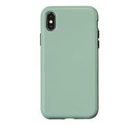 Classic Sage Green Minimalist Color Artwork Case for iPhone X/XS
