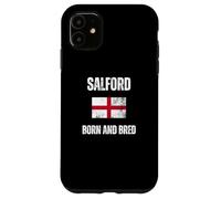 Classic Salford Born And Bred England Flag Men Women Kids Case for iPhone 11