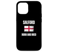 Classic Salford Born And Bred England Flag Men Women Kids Case for iPhone 12/12 Pro