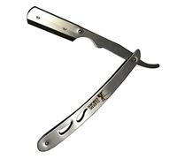 Classic Samurai Straight Cut Throat Razor Stainless Steel Men Shaving Razor