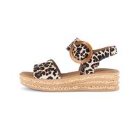 Classic Sandals Women Gabor Luchs Beige 38