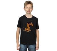 Classic Scar Cotton T-Shirt The Lion King Black 5-6 Years
