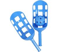 Classic Scoop Ball Set for Kids - Outdoor Toss & Catch Game for Backyard, Park and Beach Play, Fun Party Activity for Children-blue